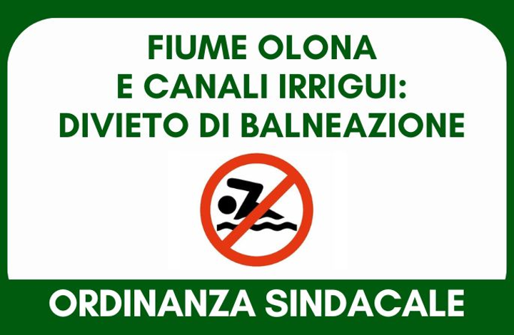 Ordinanza Divieto Di Balneazione Nel Fiume Olona E Nei Canali Irrigui