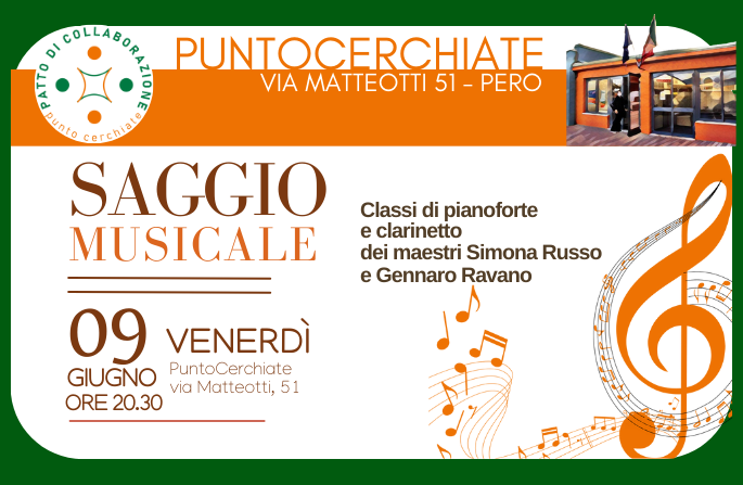 Saggio musicale a PuntoCerchiate | 9 giugno