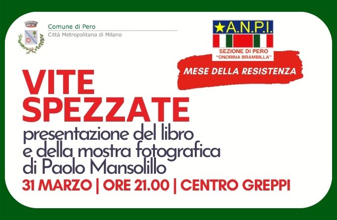 Mese della Resistenza | Vite spezzate | 31 marzo 2023