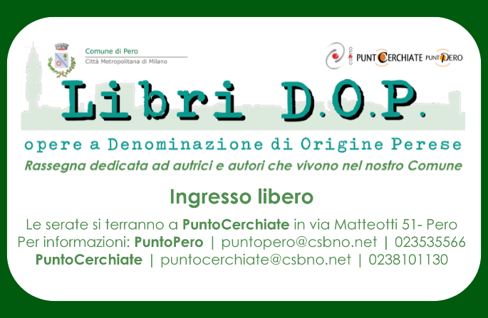 Rassegna "Libri D.O.P." - opere a Denominazione di Origine Perese 