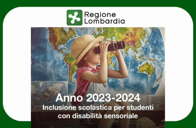 Bando: inclusione scolastica per studenti con disabilità sensoriale