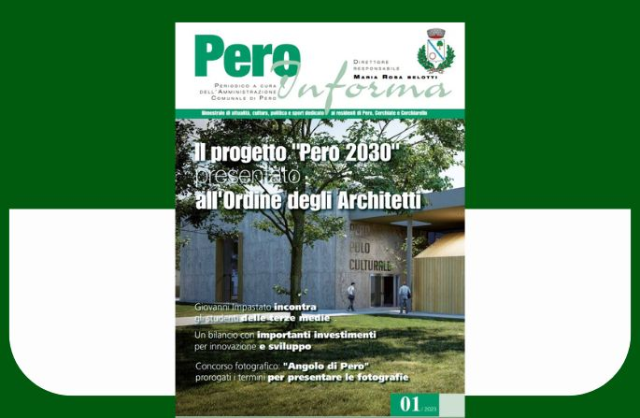 Periodico comunale Pero Informa N.1 / 2023